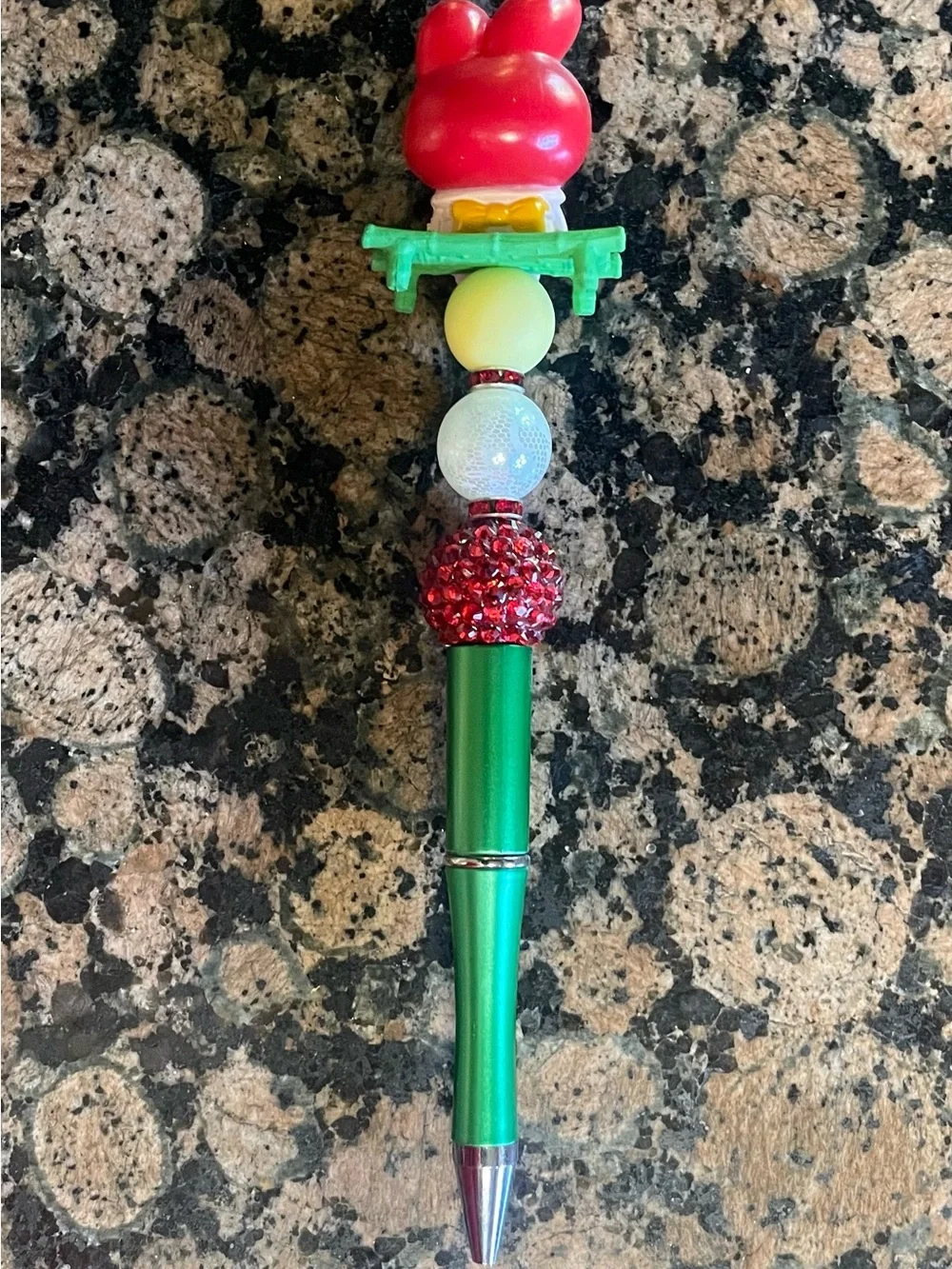 Hello kitty beaded pen